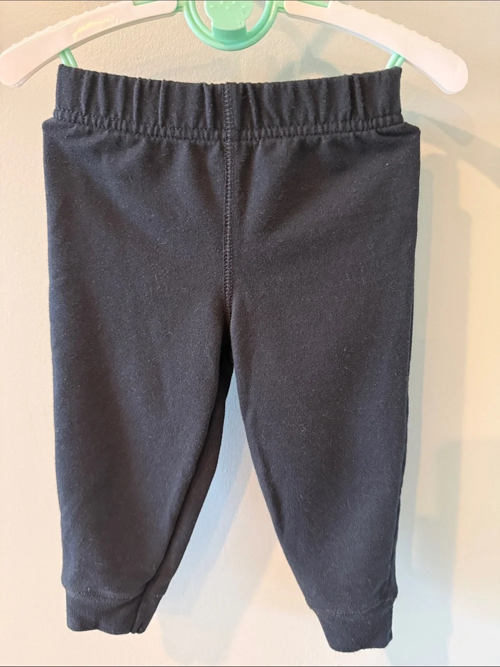 Carter's 12m 3 piece set flannel jacket onesie pants